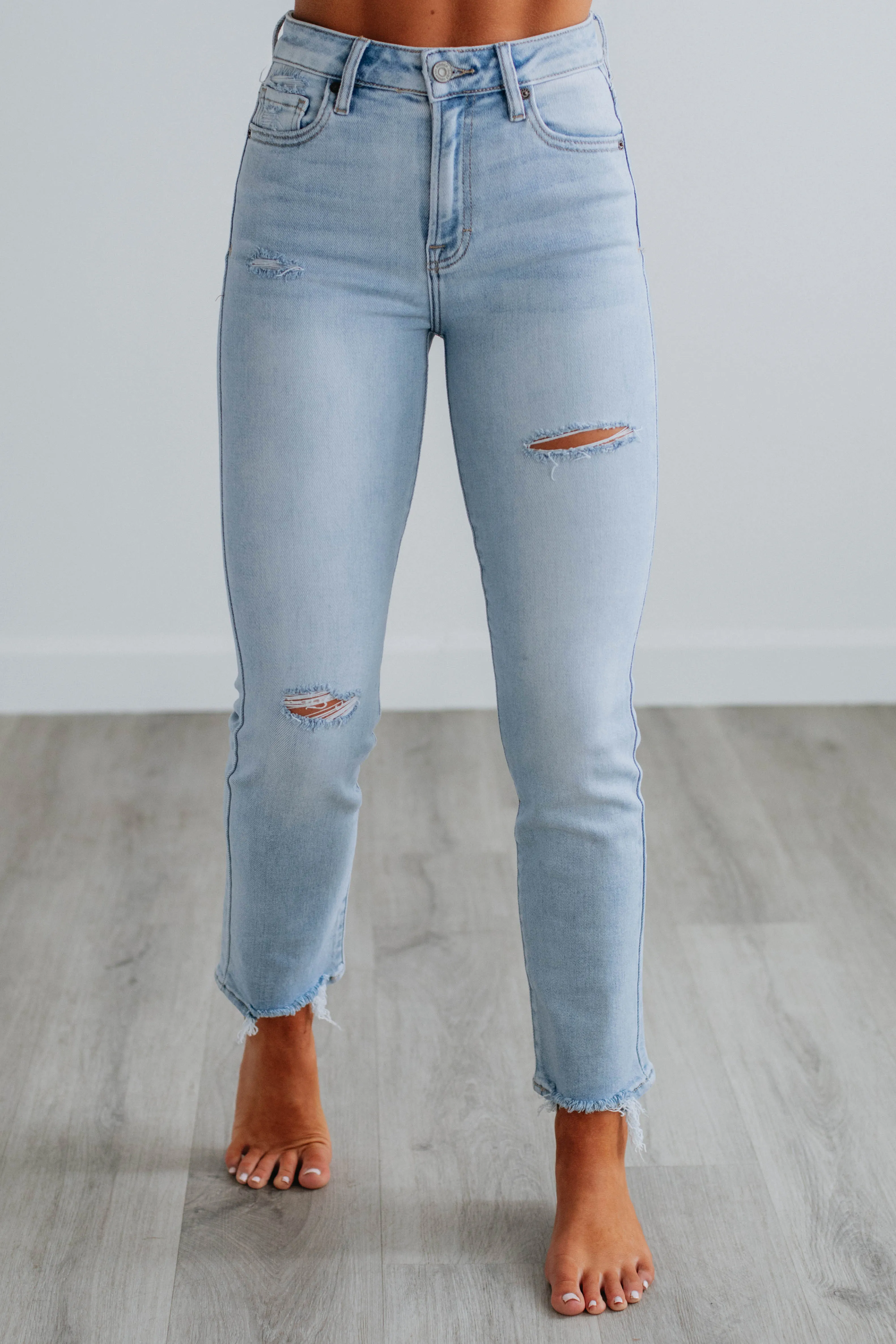 Quinn Hidden Jeans - Light Wash