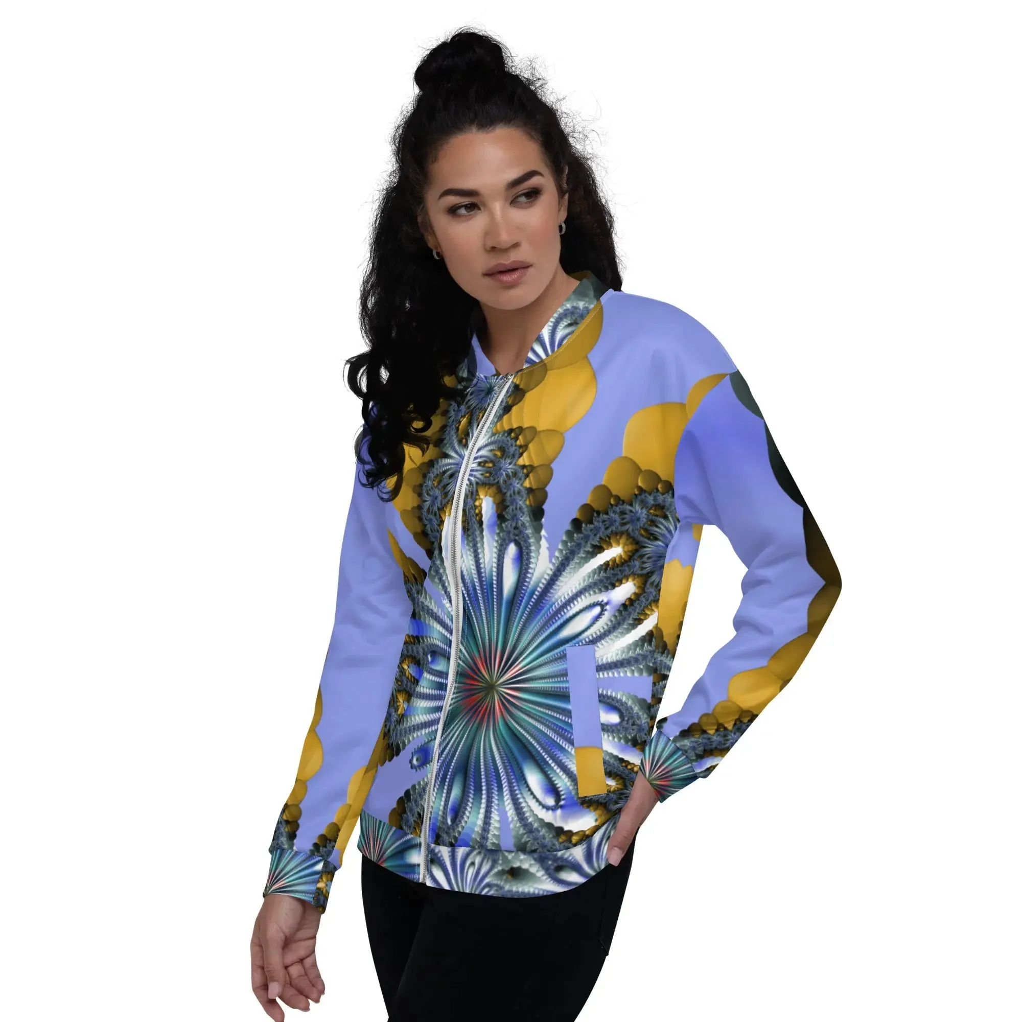 "Mystical Expansion" Collection - Unisex Bomber Jacket