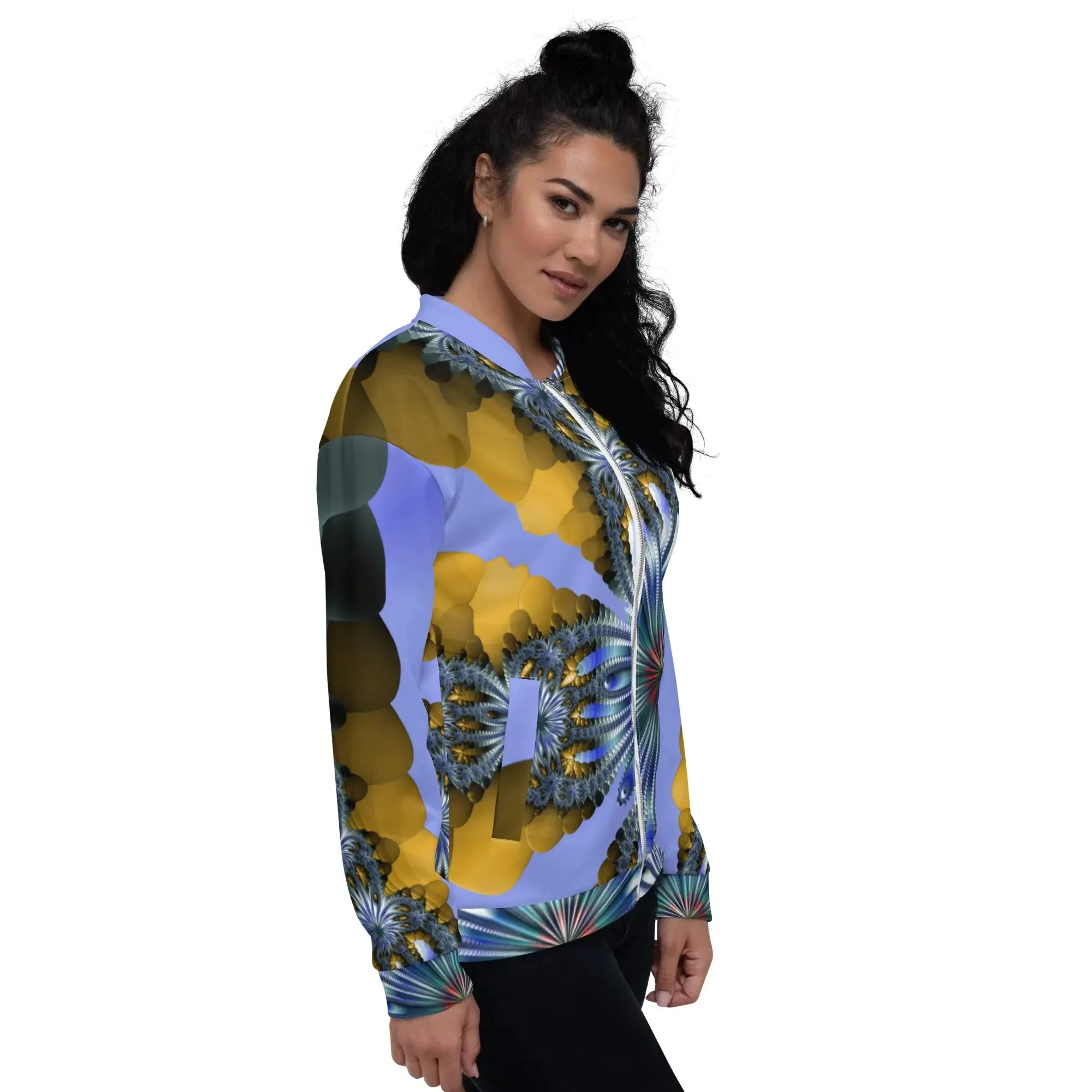 "Mystical Expansion" Collection - Unisex Bomber Jacket