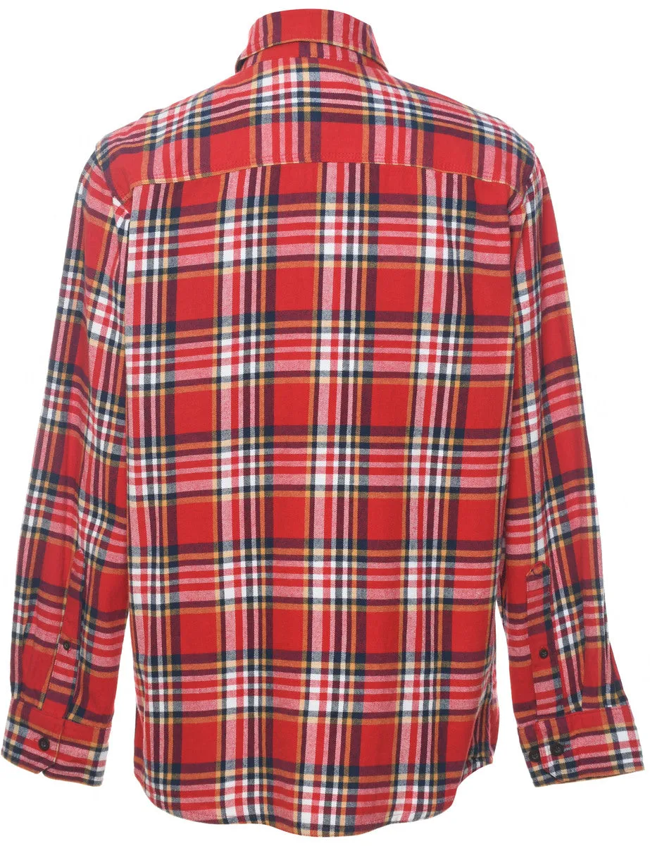 Red Checked Shirt - S