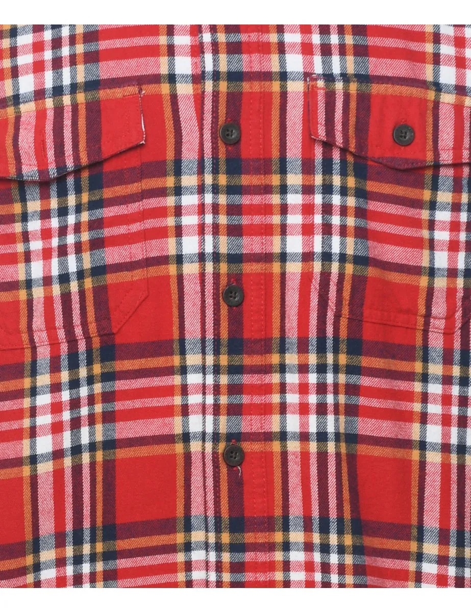 Red Checked Shirt - S