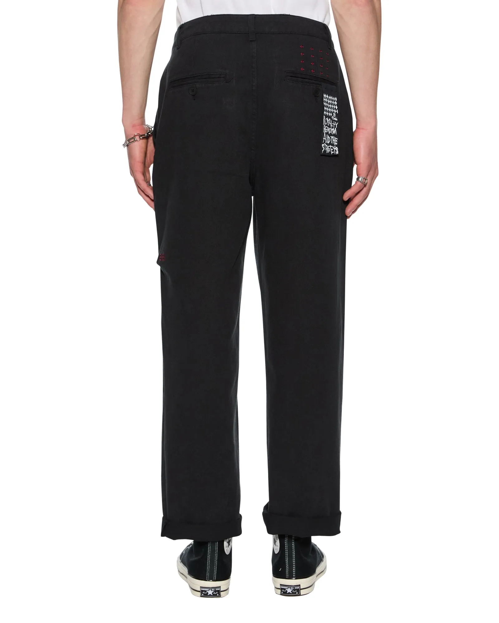 RIVAL CHINO TROUSER BLACK