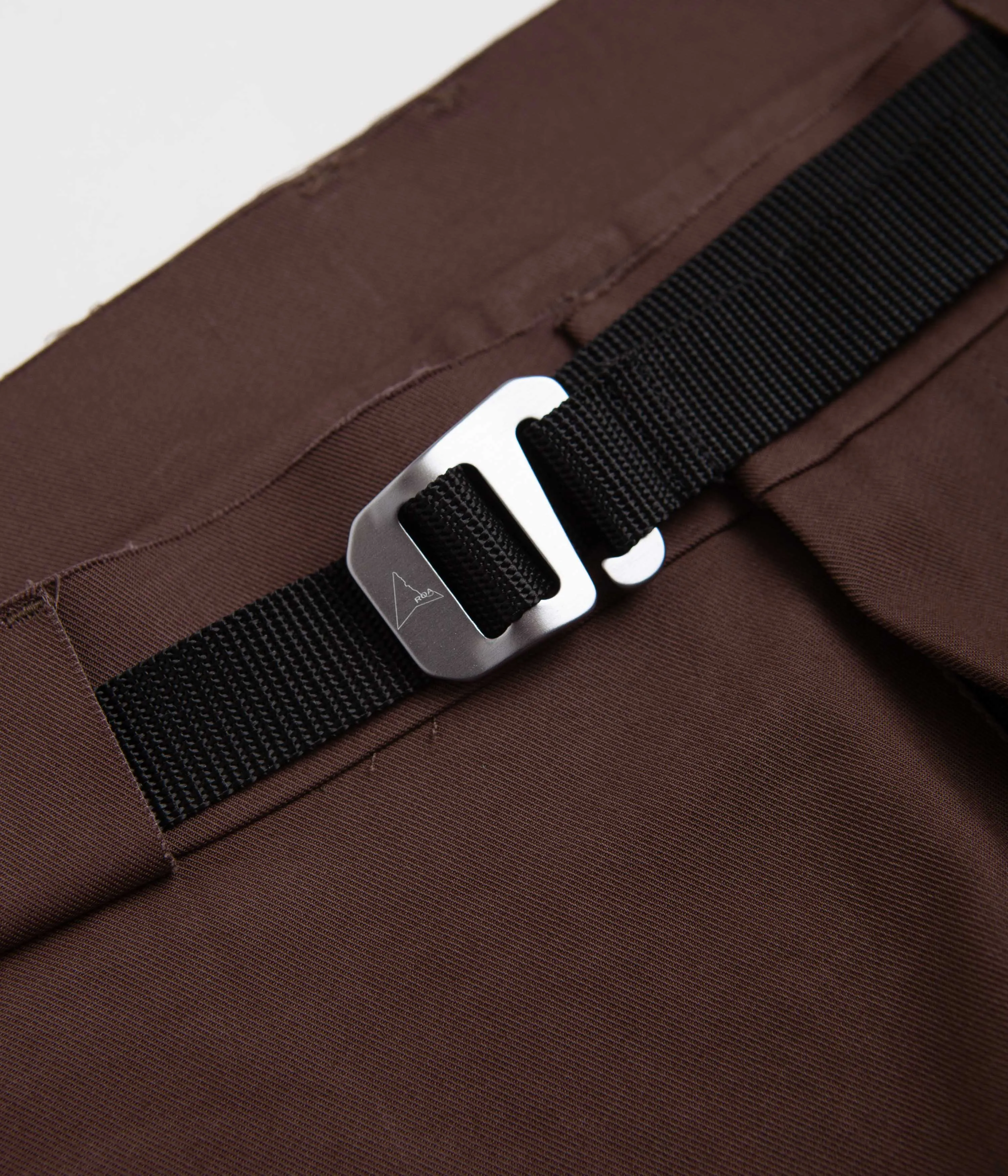 ROA Oversized Chino Pants - Chicory Coffee