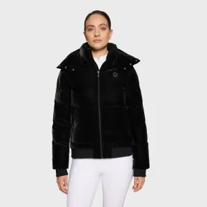 Samshield Ladies Puffer Bomber Billivelour Black