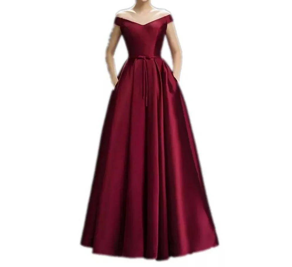 Satin bridesmaid dresses at Bling Brides Bouquet online Bridal Store