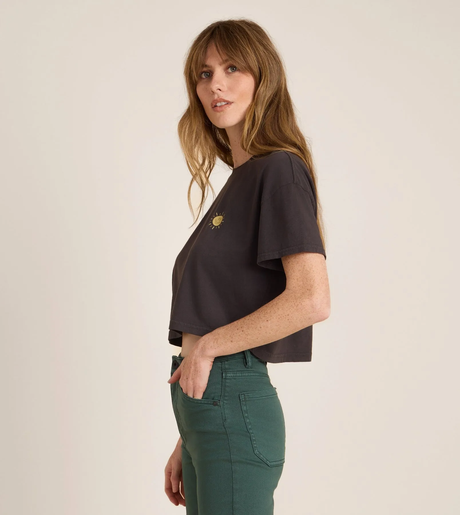 Seek Cropped Boxy Premium Tee