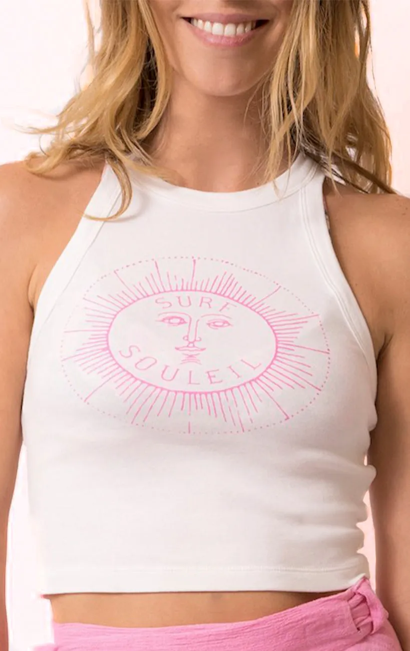 Signature Sun Crop Top Tank