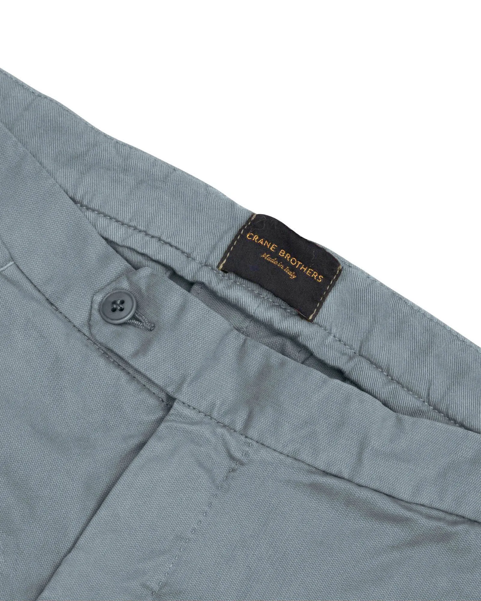 Slate Blue Broken Twill Chino