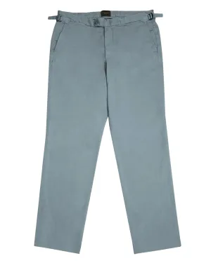 Slate Blue Broken Twill Chino