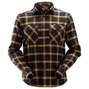 Snickers 8516 AllroundWork Flannel Checked Long Sleeve Shirt Various Colours