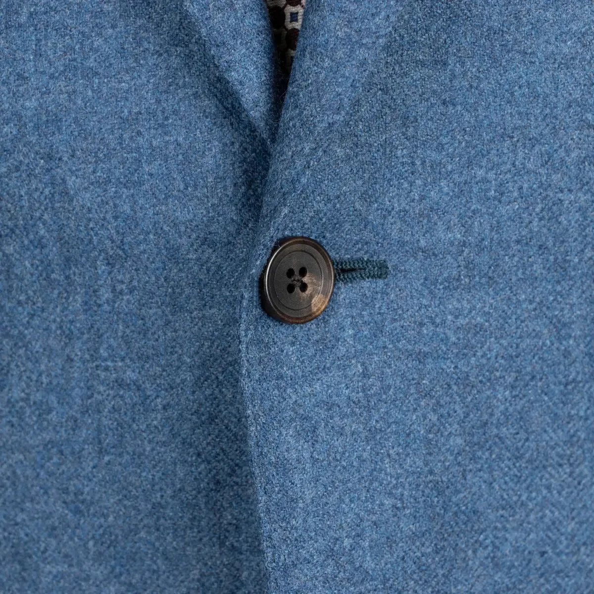 Soft Blue Wool & Cashmere Jacket