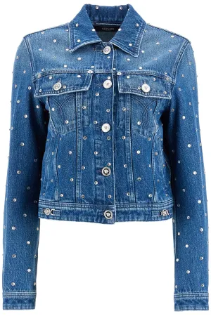 Starry Sky Embroidered Denim Jacket