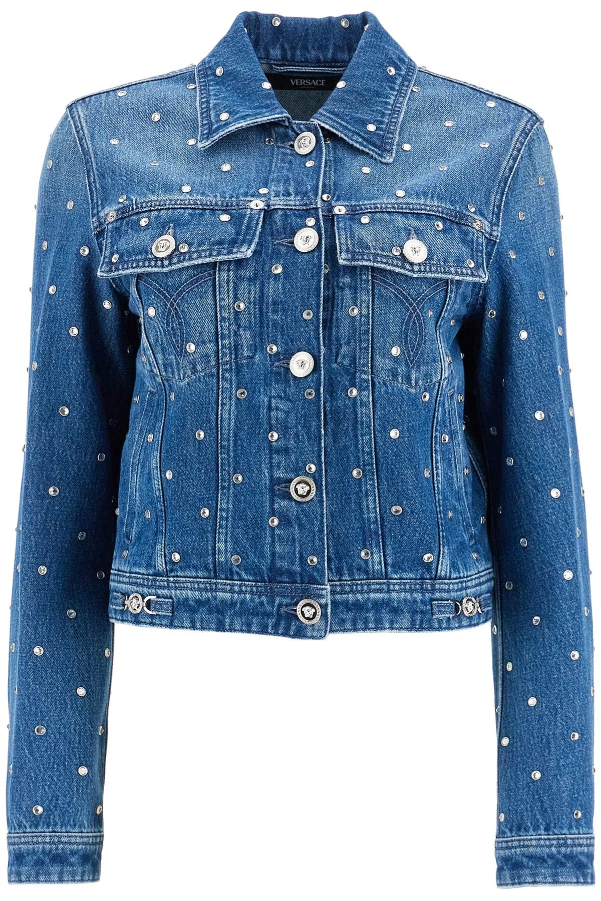 Starry Sky Embroidered Denim Jacket