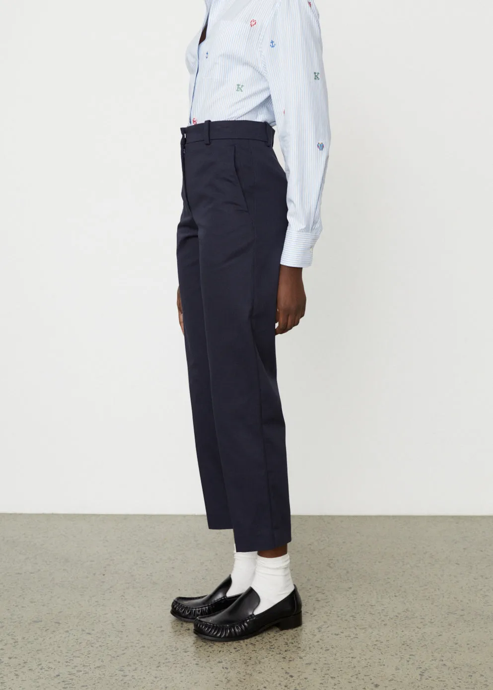 Tailored Cropped Pants