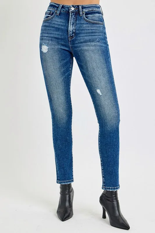 TAMERA TUMMY CONTROL HIGH RISE ANKLE SKINNY JEANS