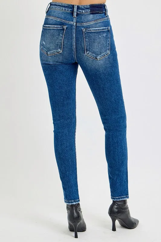 TAMERA TUMMY CONTROL HIGH RISE ANKLE SKINNY JEANS