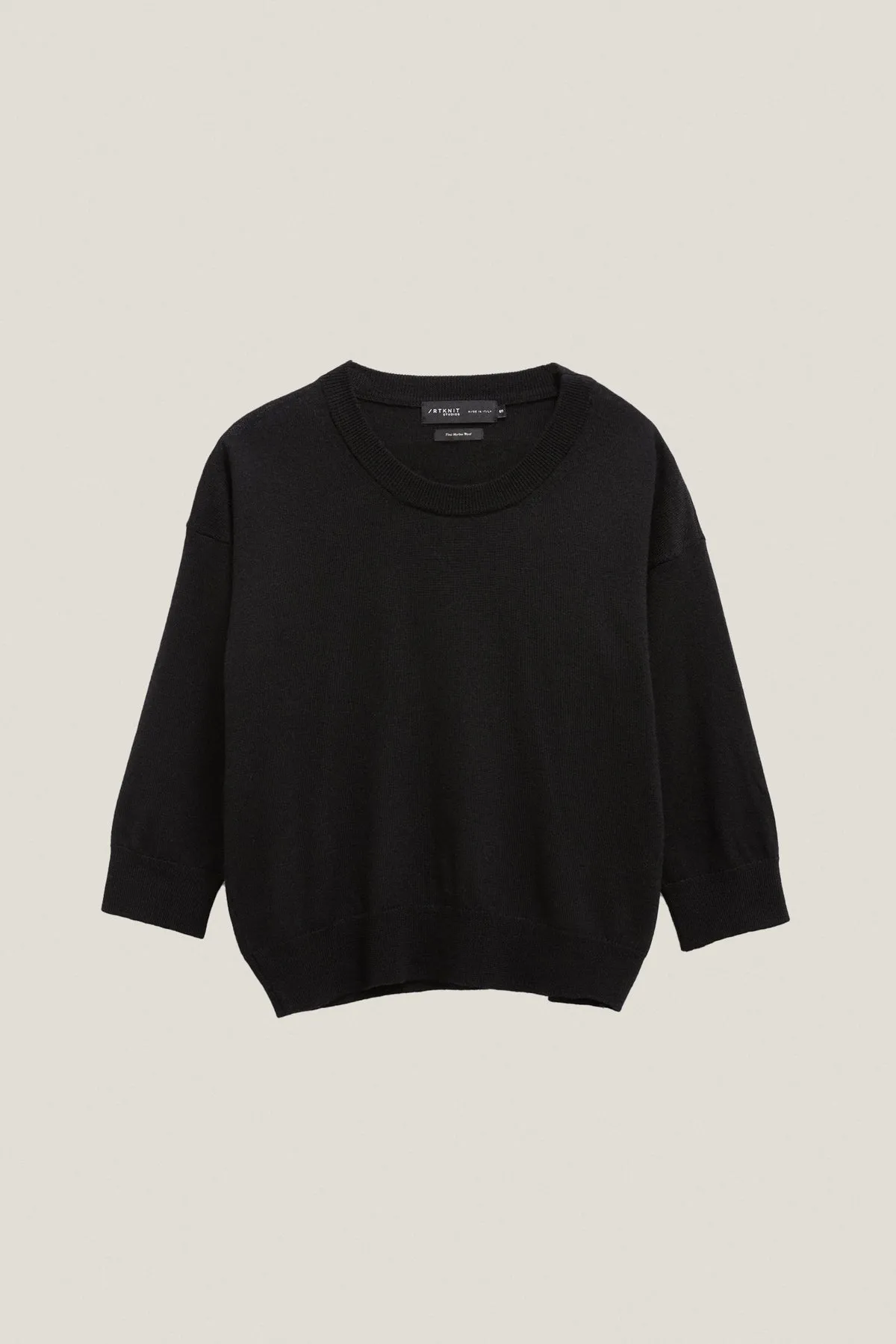 The Merino Wool Boxy T-Shirt