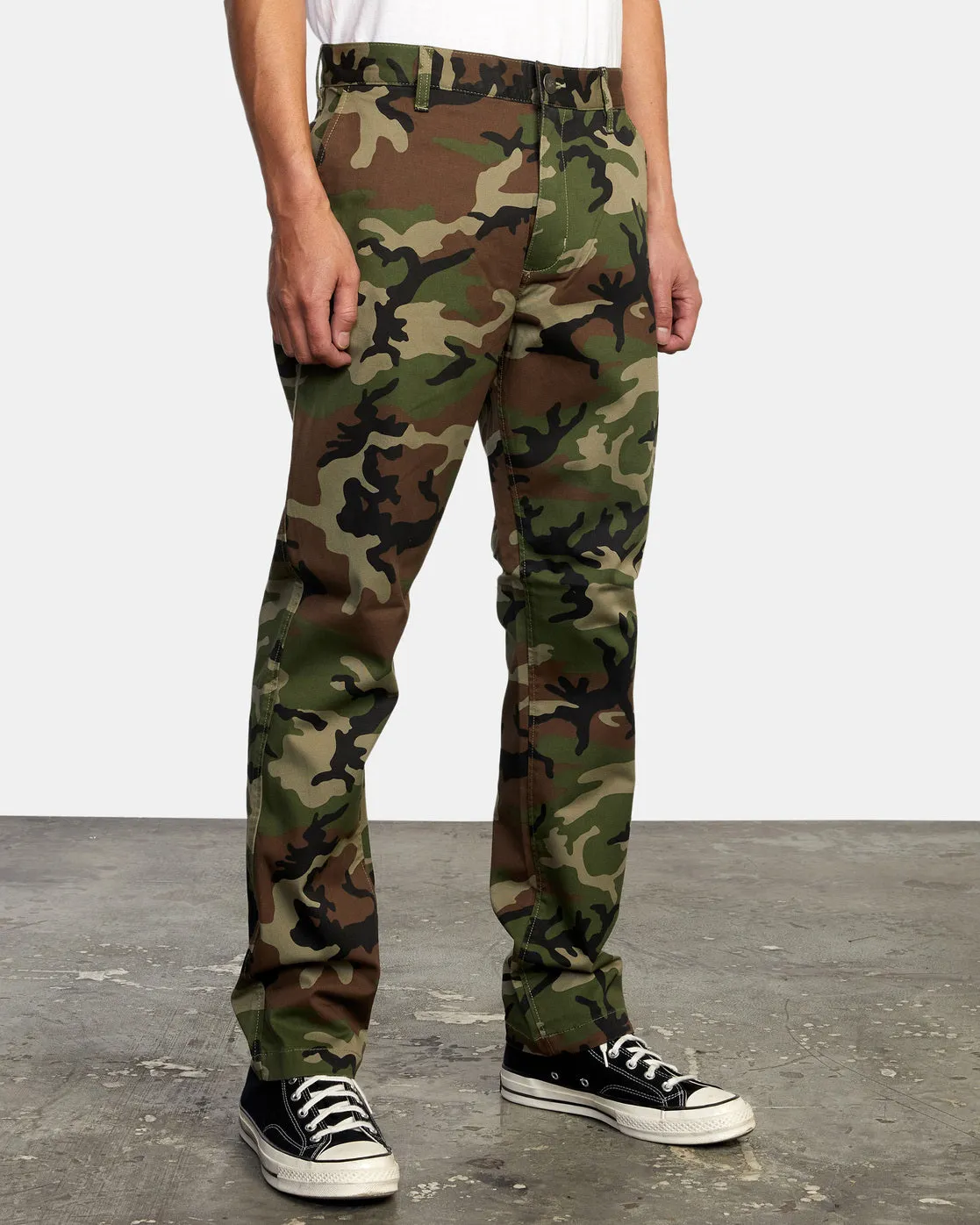 The Week-End Stretch Pants - Woodland Camo