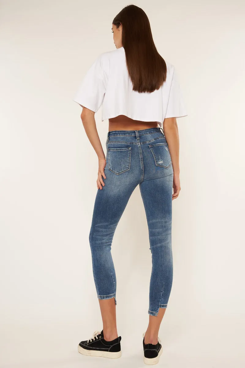 Tory High Rise Skinny Jeans