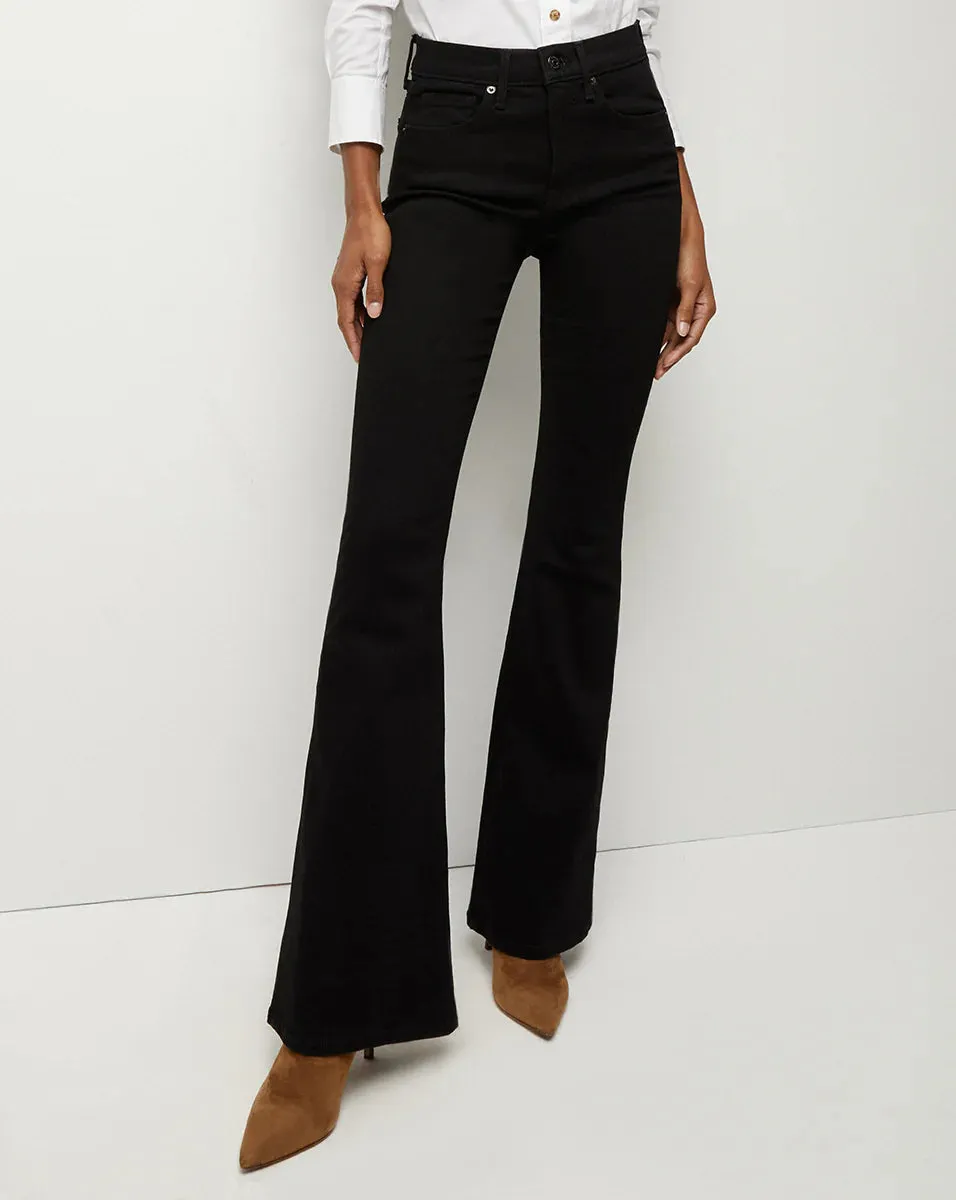 VERONICA BEARD BEVERLY HIGH RISE SKINNY FLARE