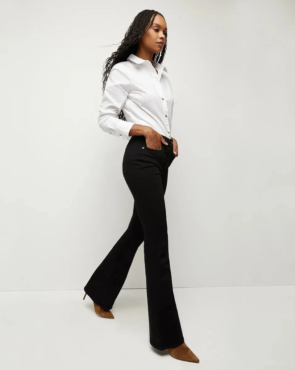 VERONICA BEARD BEVERLY HIGH RISE SKINNY FLARE