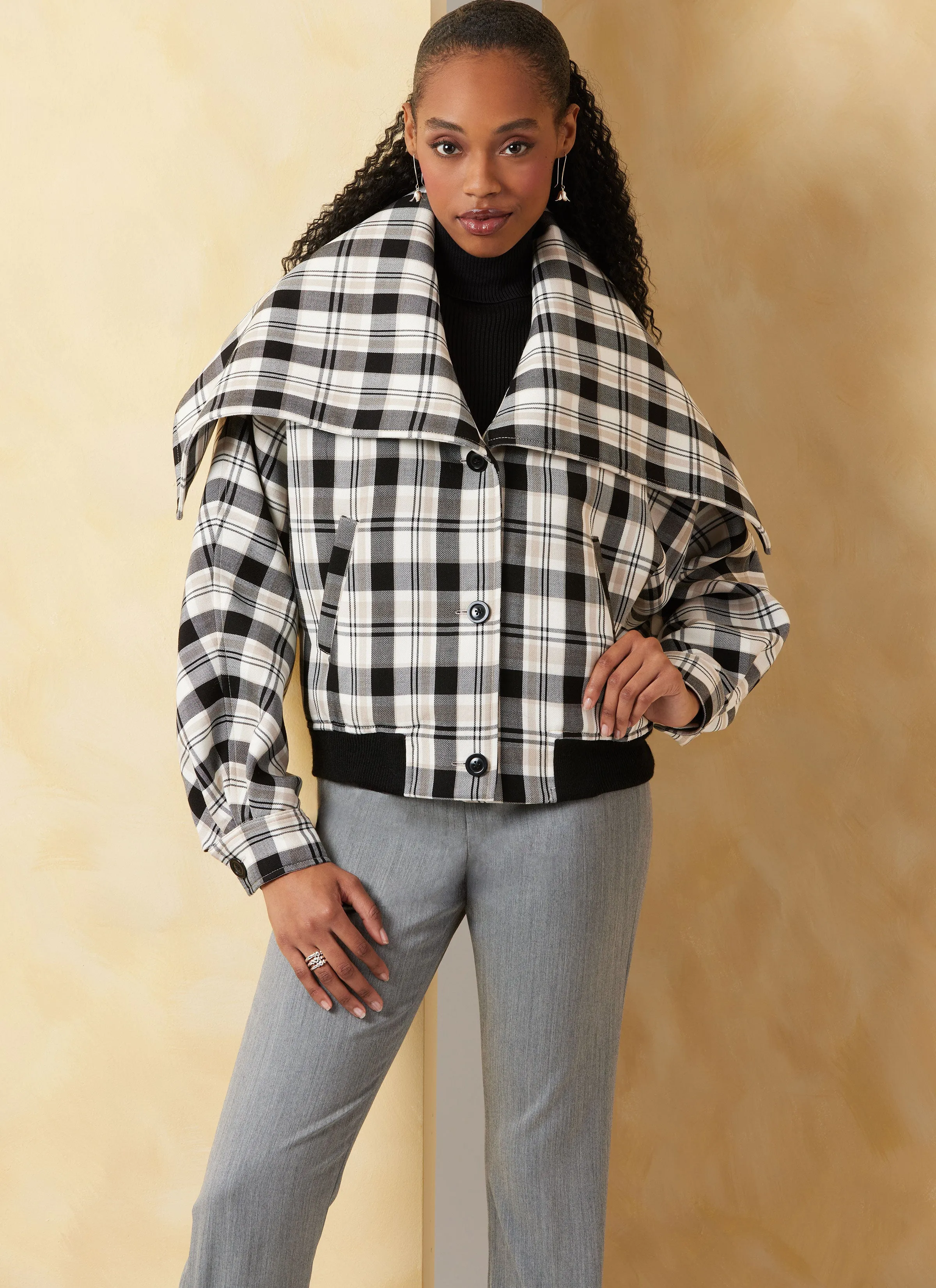 Vogue Sewing Pattern 2072 Misses' Bomber Jackets