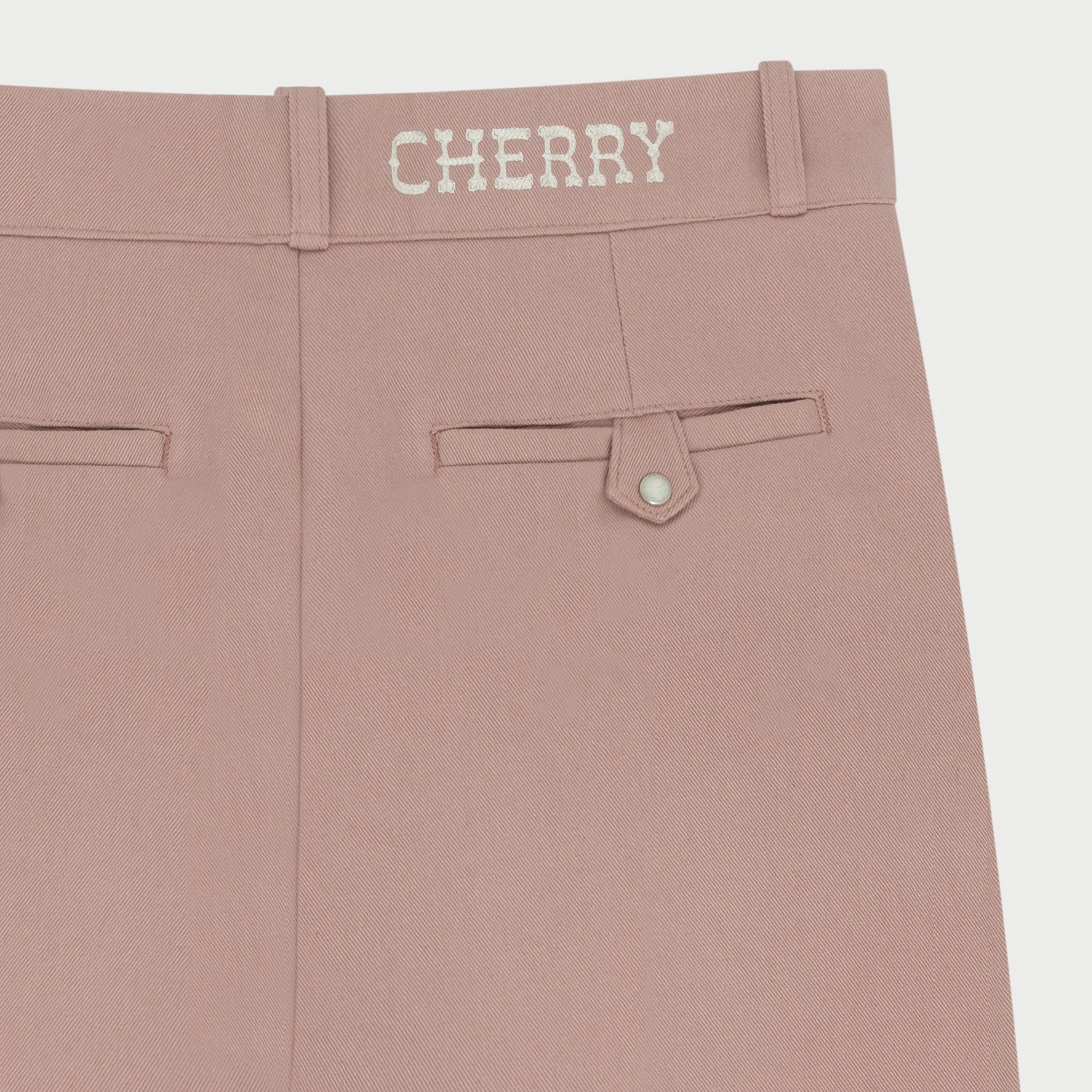 Western Chino Pants (Dusty Pink)