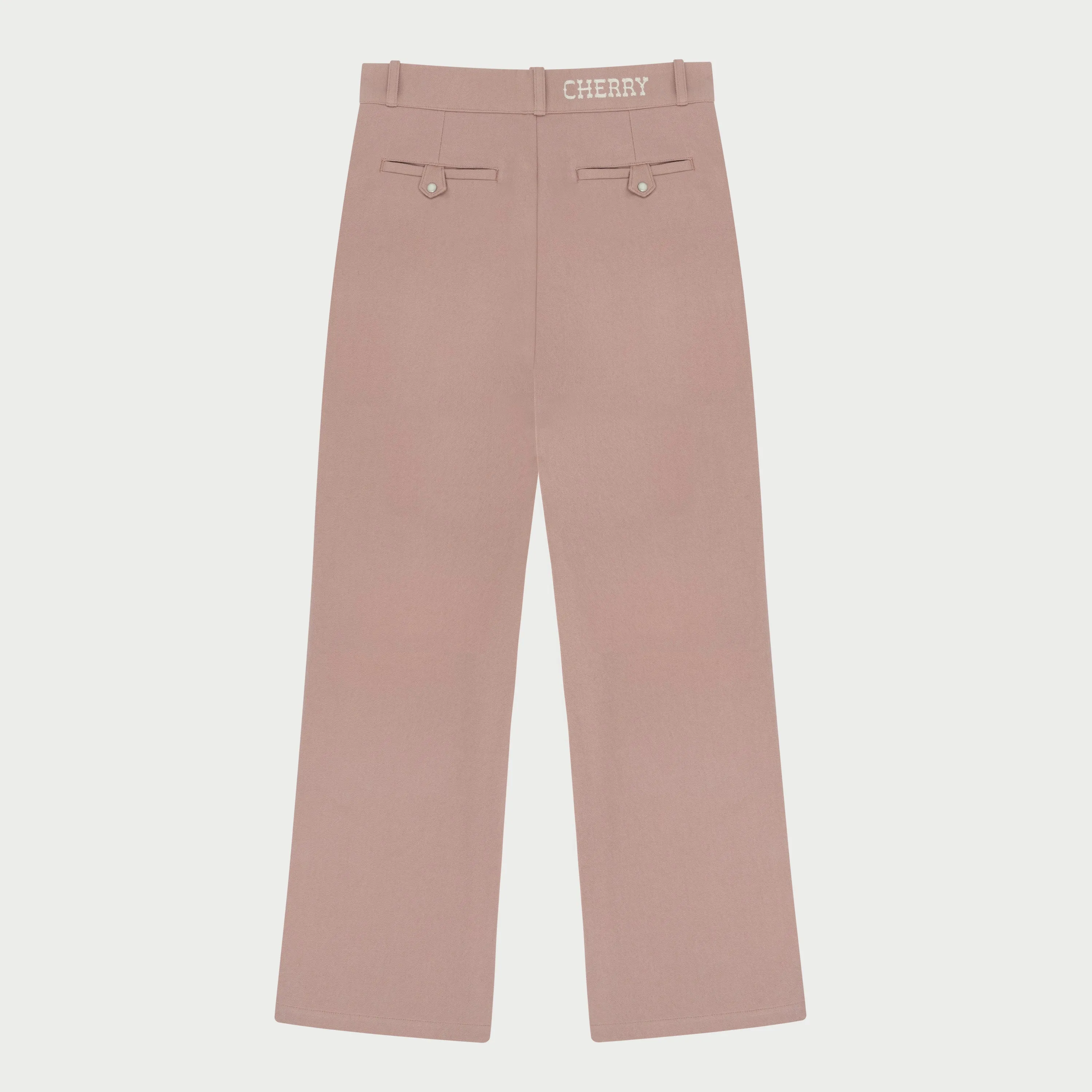 Western Chino Pants (Dusty Pink)