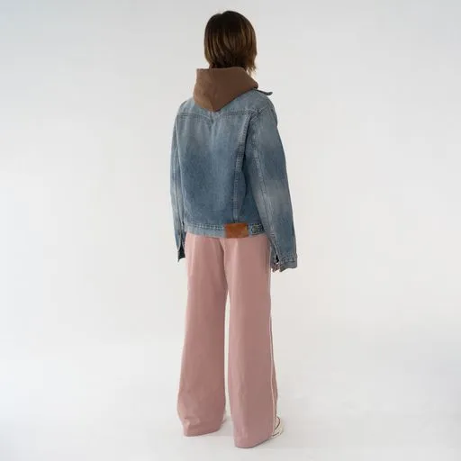 Western Chino Pants (Dusty Pink)