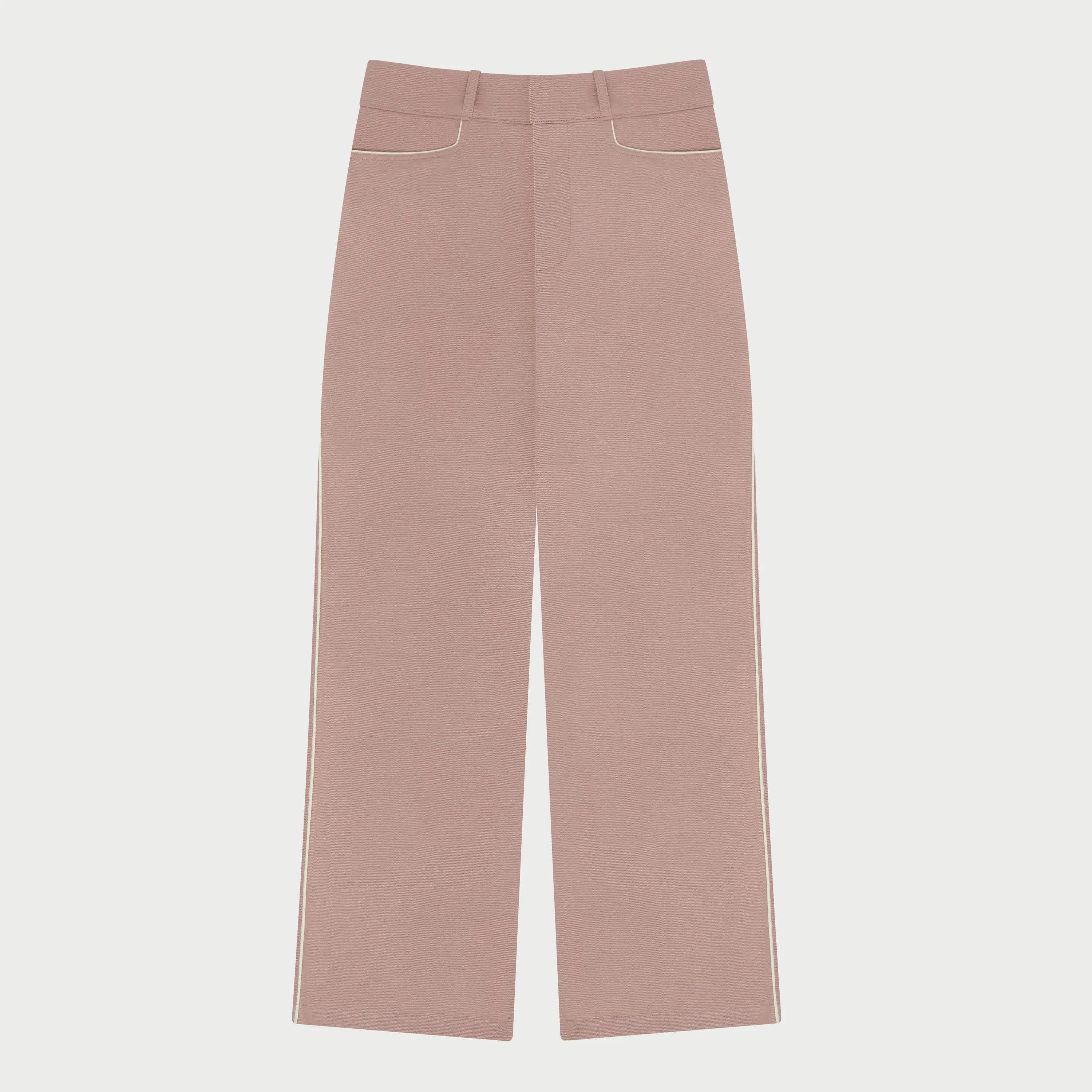 Western Chino Pants (Dusty Pink)