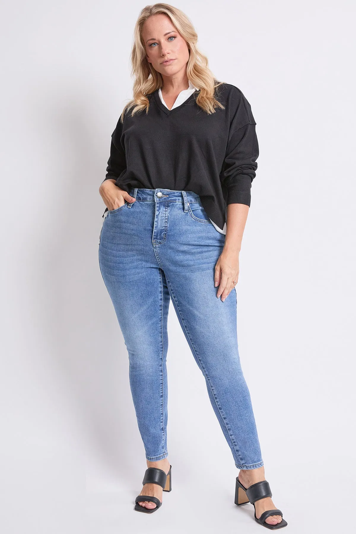 Women's High Rise Basic Skinny Jeans