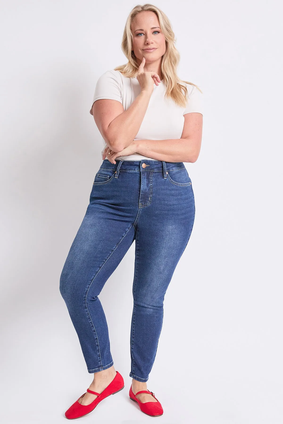 Women's High Rise Basic Skinny Jeans