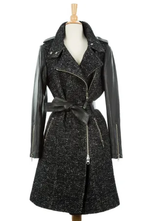 Xia Belted Wool Trench Coat